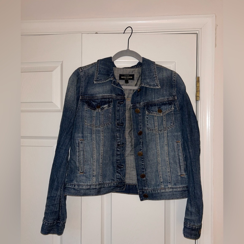 J Crew Indigo Denim Jacket